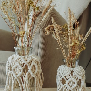 Macramé Vases