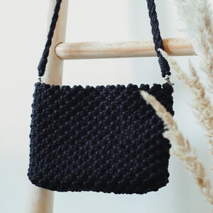 Sac à bandoulière en macramé &#39;Carry&#39;