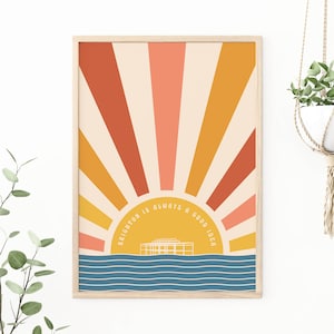 Brighton Is Always A Good Idea Print. Brighton Pier. Old Brighton Pier. Brighton Pride. Wall Art. Brighton Poster.