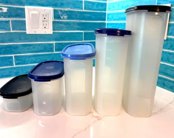 ヴィンテージ タッパーウェア オーバル モジュラー メイツ # 1 # 2 # 3