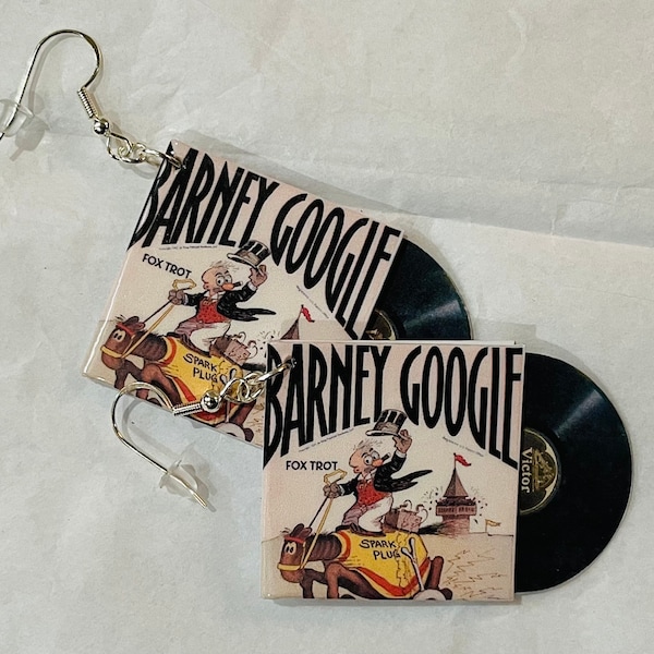 Barney Google earrings