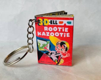 Rootie Kazootie - Llavero de cómic de los años 50