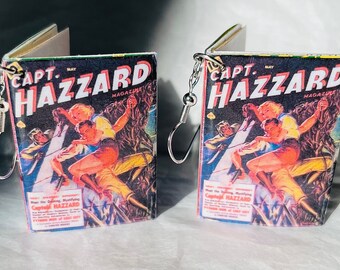 Capitán Hazzard - pendientes de revista pulp