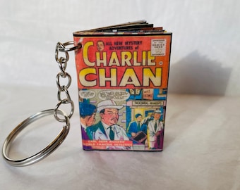 Charlie Chan - llavero de cómic