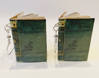 Pendientes de libro Mujercitas - 1.ª edición