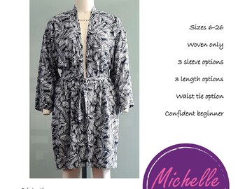 Georgina Kimono PDF Schnittmuster download