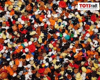 25 x Lego Minifigure Hair or Hats random pick