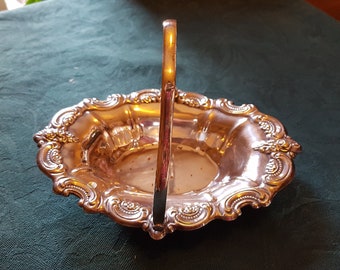 A Charming Vintage Silverplate BonBon dish