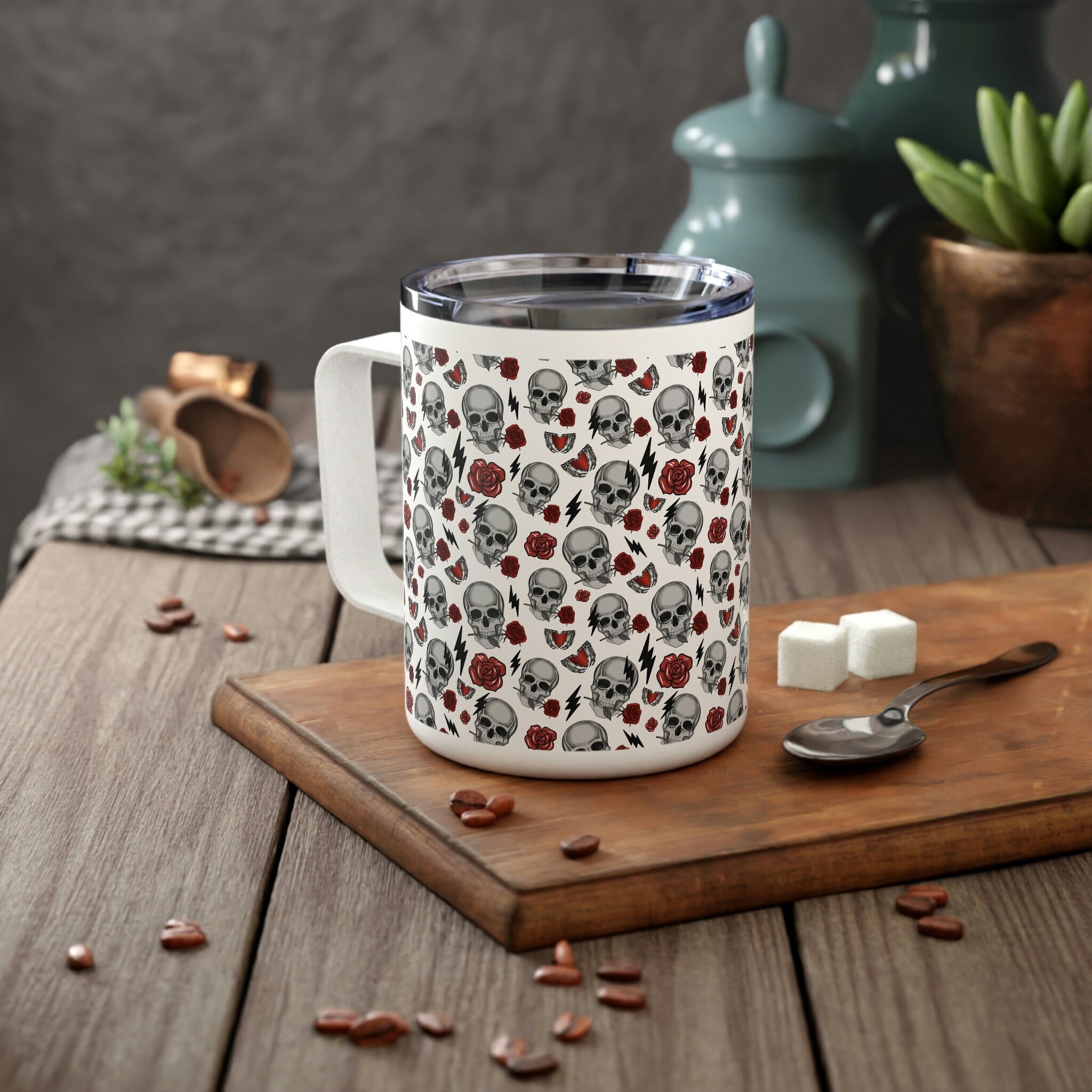 Insulated Mug and coffee - Sin Desserts