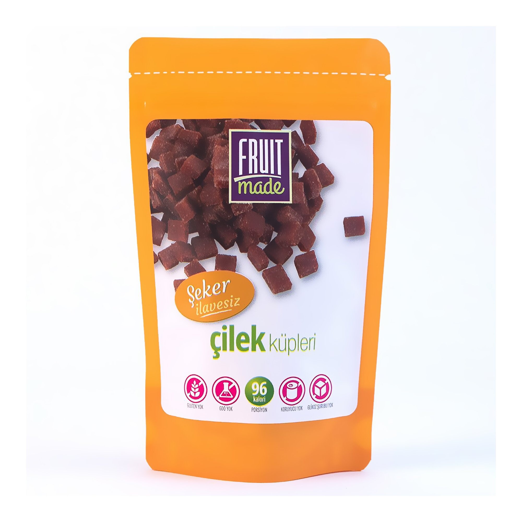 Strawberry Cubes No Added Sugar 3 oz Etsy