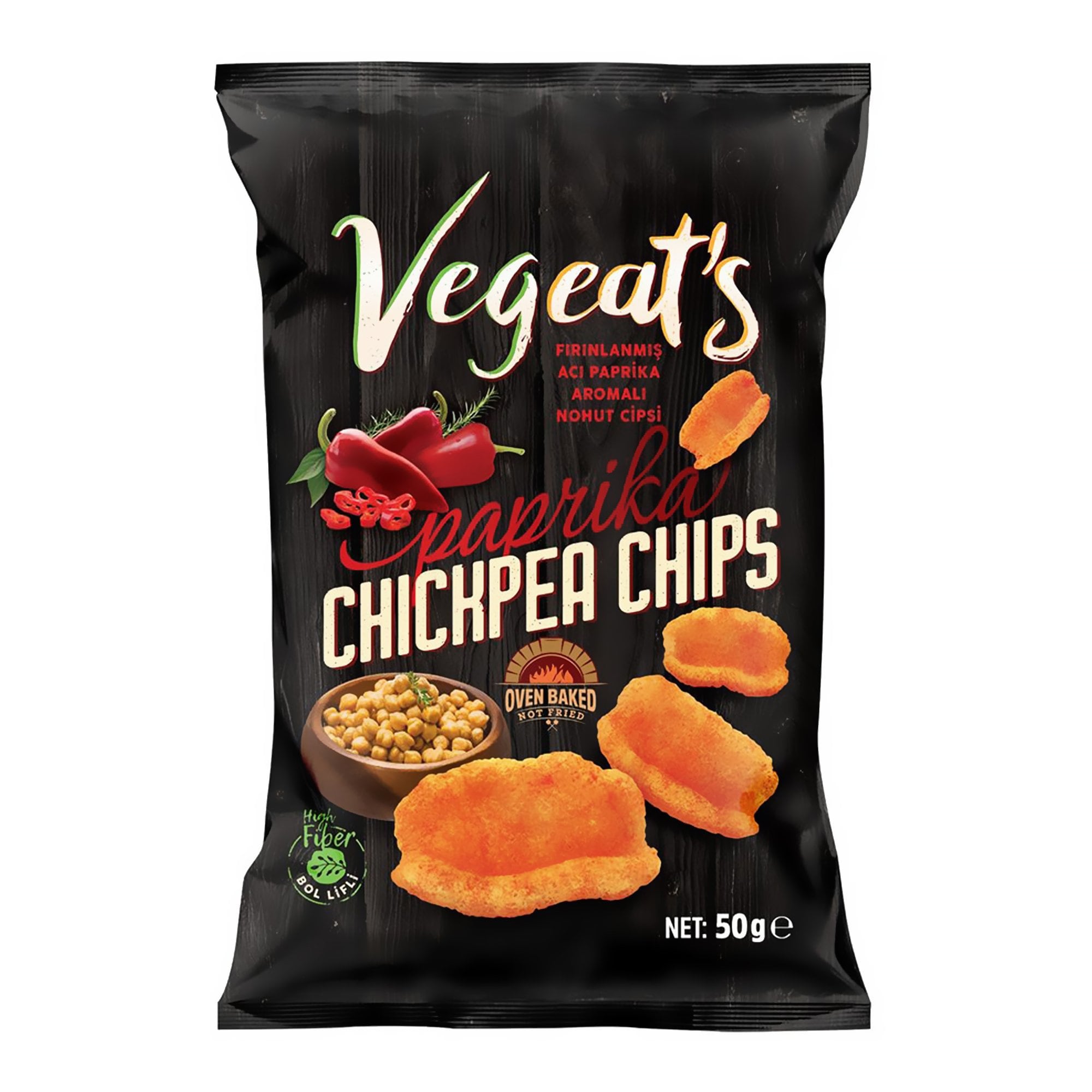 Roasted Paprika Chickpea Chips 1.7 oz Etsy