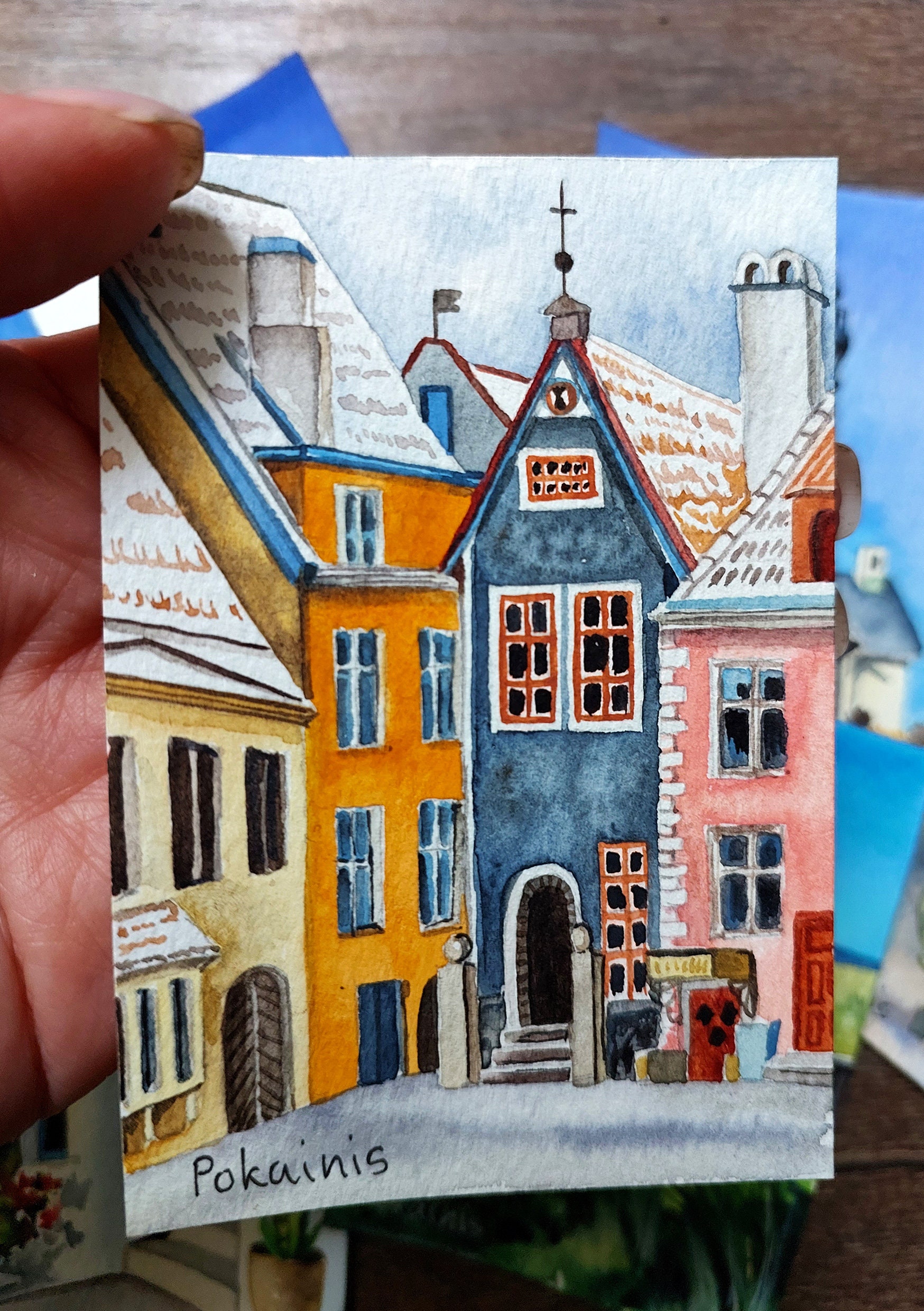 水彩画・ドローイングについて | 油絵の受注制作アップルムーン絵画