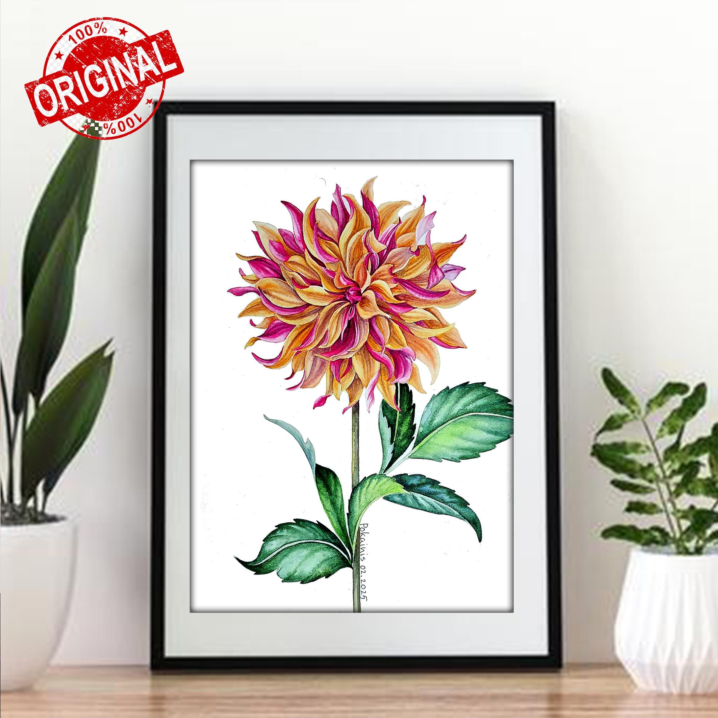 DAHLIA (ダリア) 直筆サイン入り色紙 ダズビー 直筆サイン入りポスター