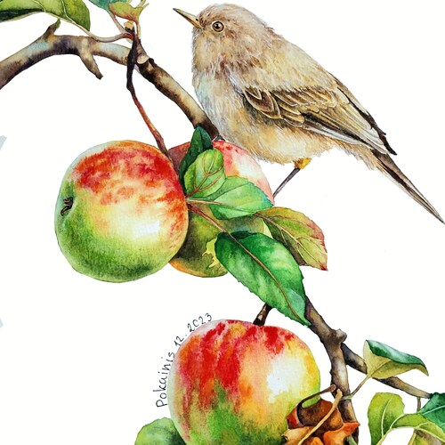 サボテンの小さなオリジナル油絵、アリゾナの壁画、7x5の小さな絵画