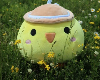 Lemon the duck cottage core plushie