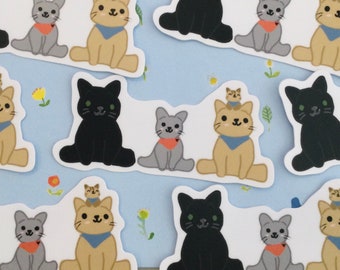 Cat sticker