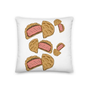 Beef Wellington, Premium Pillow, Gordon Ramsay, Hells Kitchen, Food Lover, Chef, Cook, Gift, Present, Decoration