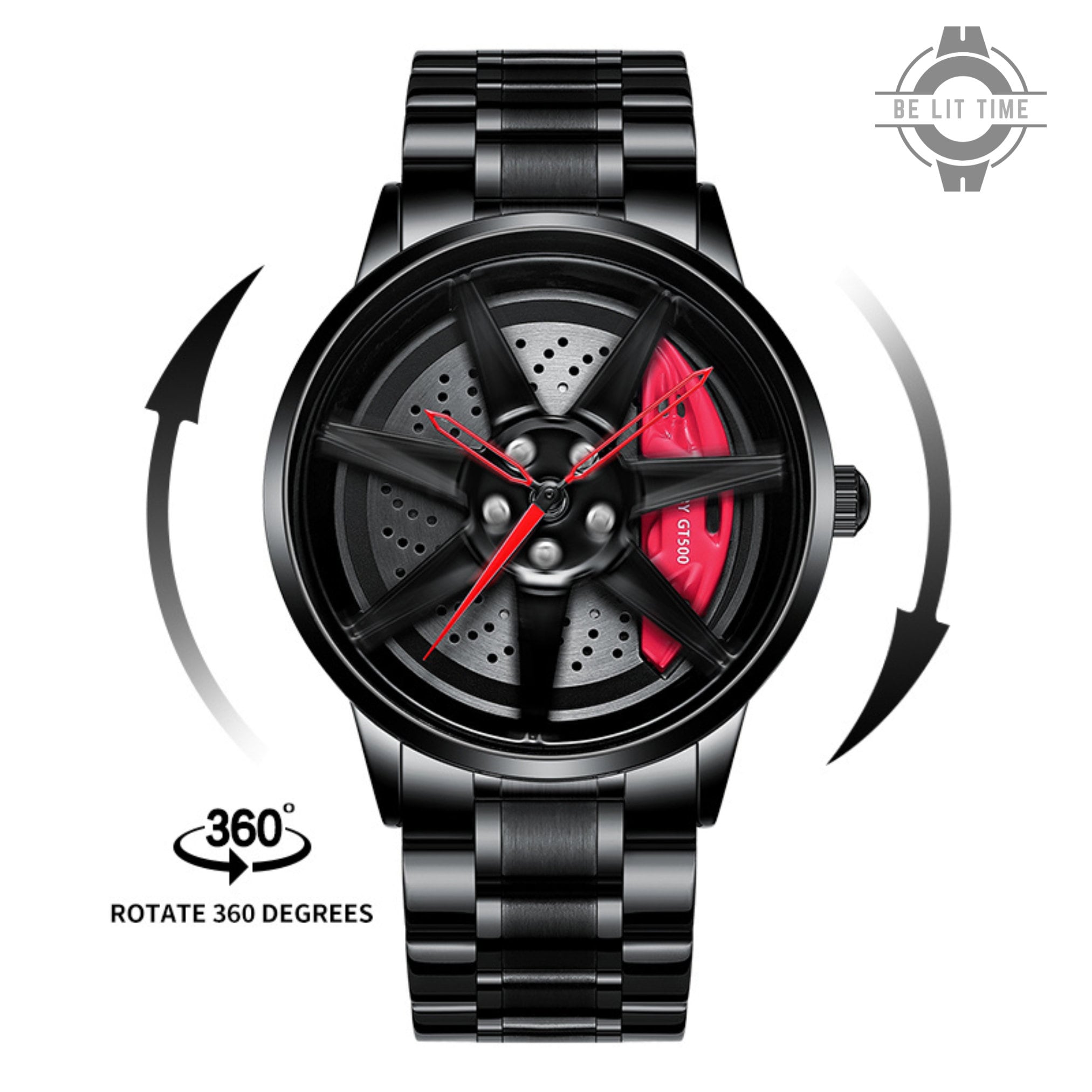 Gyro Montre de roue en alliage Mustang GT-500, accessoires passionnés de  voiture. - Etsy France