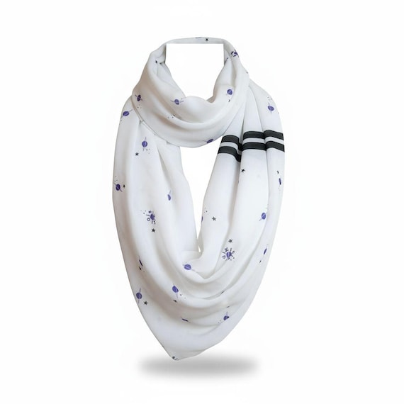 Foulard Infini Femme Galaxie - Occasion, Forme Cercle, Motif Galaxie, Marque Infinity