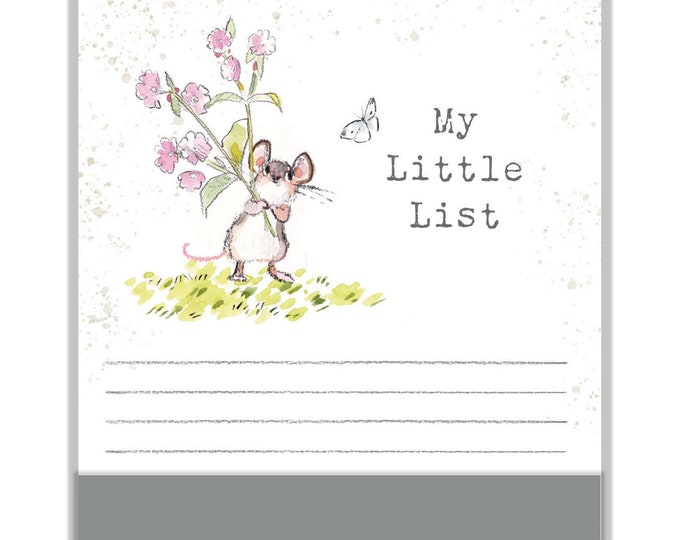 Magnetic Notepad - My little list - Mouse - NOTE011