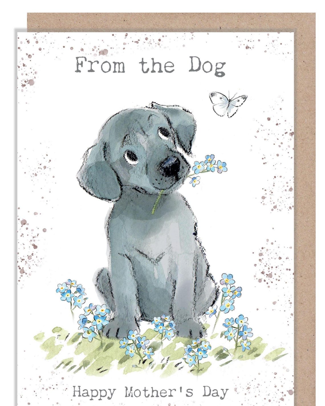 From the Dog - Mothers Day Card - Quality Greeting Card - Charming ...