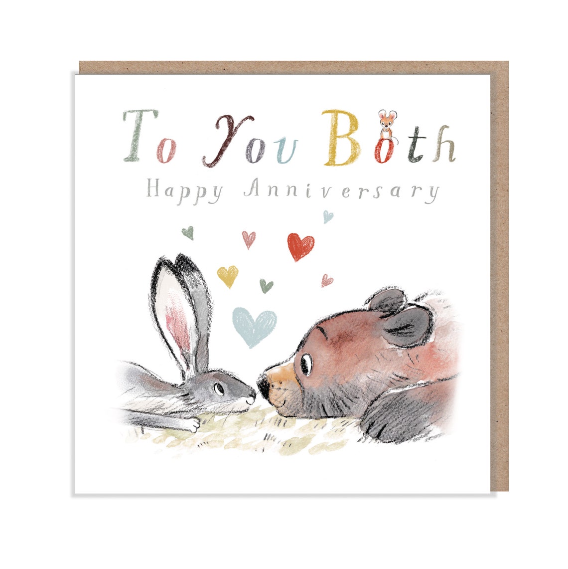 Happy Anniversary Quality Greeting Card to You Both - Etsy