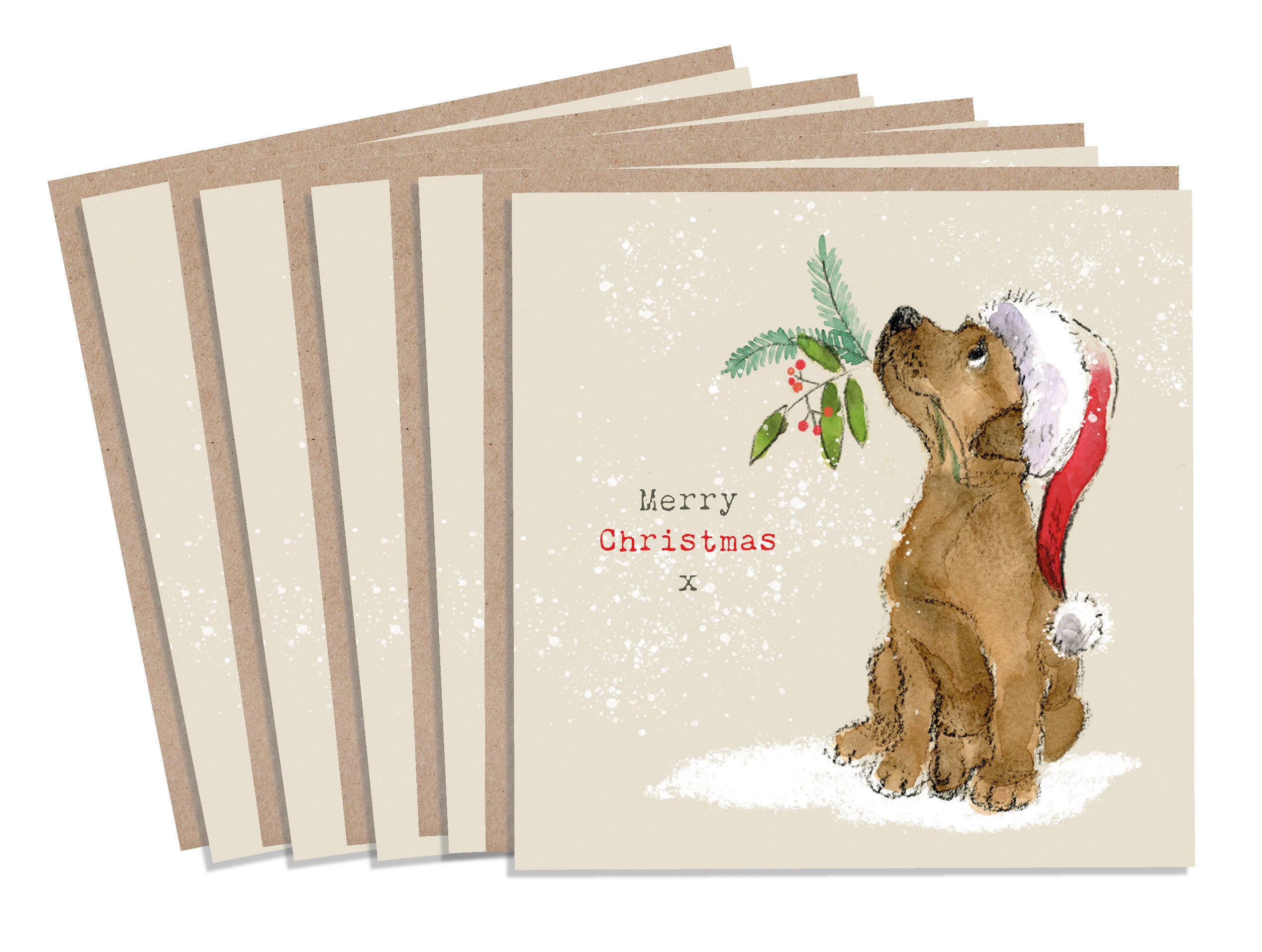 5 Quality Christmas Cards 1 Design 5 Cards Christmas Card Etsy UK