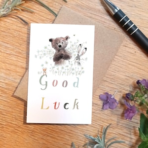 Petite carte souvenir - Porte-bonheur - Format carte de crédit - Écrivez un petit message au dos à garder dans votre sac à main, votre portefeuille ou votre poche - LM06