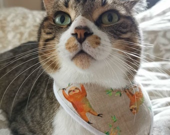 Dog Bandana • Pet neckwear • Cat bandana • velcro pet bandana • New puppy gift • Dog mom Gift