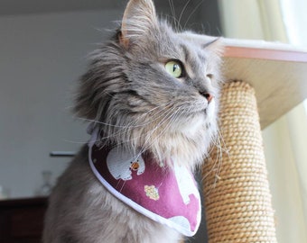Dog Bandana • Pet neckwear • Cat bandana • velcro pet bandana • New puppy gift • Dog mom Gift
