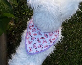 Dog Bandana • Pet neckwear • Cat bandana • velcro pet bandana • New puppy gift • Dog mom Gift