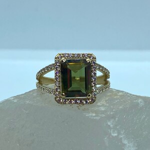 Diaspore Ring, 14 k Gold Ring, Edelstein-Ring, Mütter Ring, Statement-Ring, Gold Ringe für Frauen, Sultanit Ring, Ändern Farbe Ring, Mama Geschenk