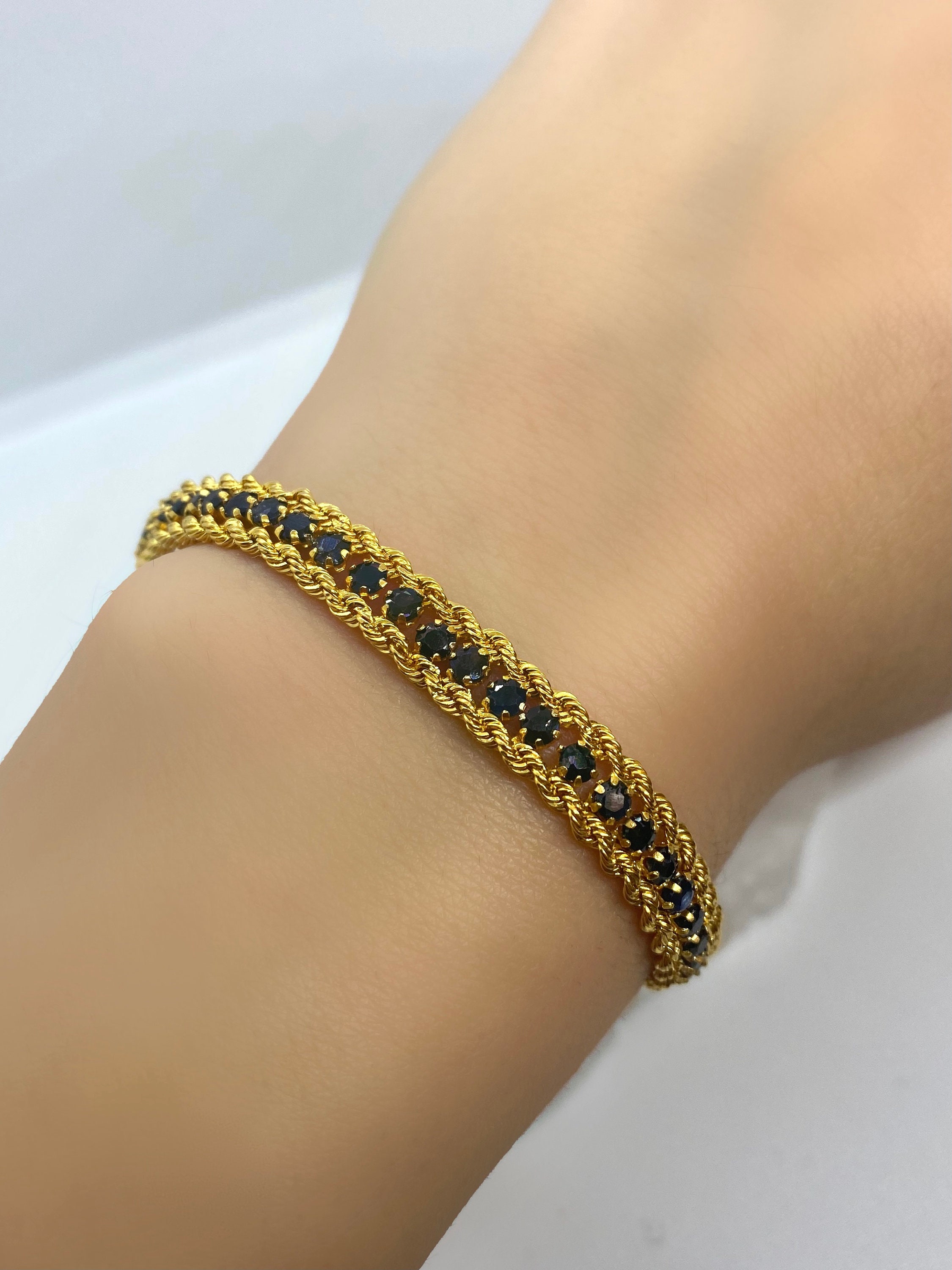 K18 Gold Bracelet - Etsy