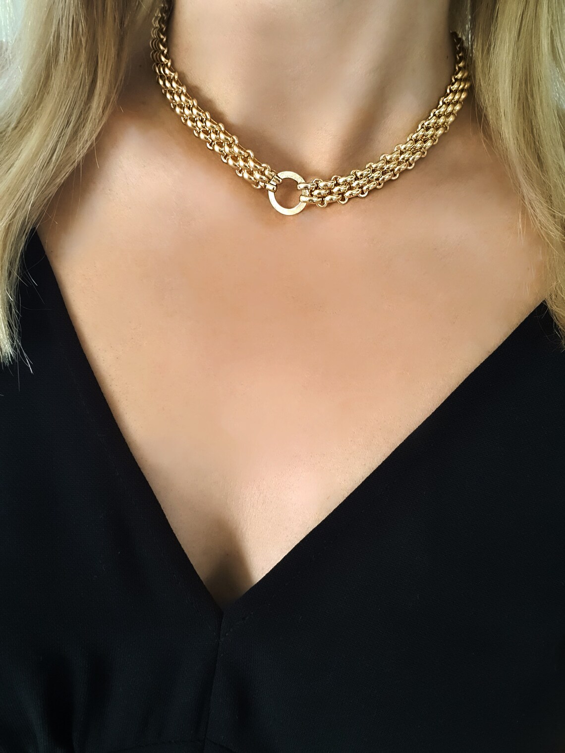 Chunky kette gold Clearance