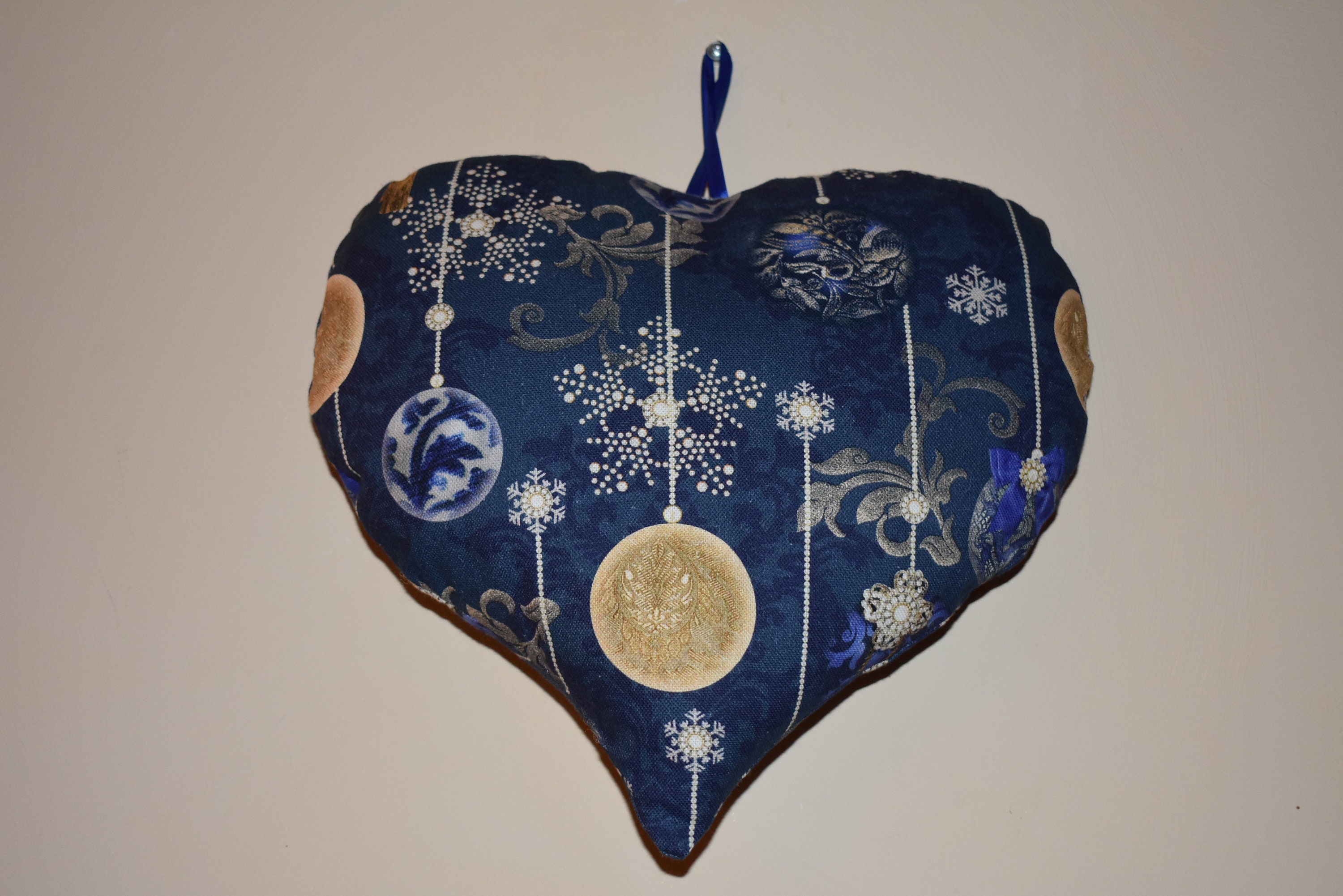 Coeur de Noël à Suspendre