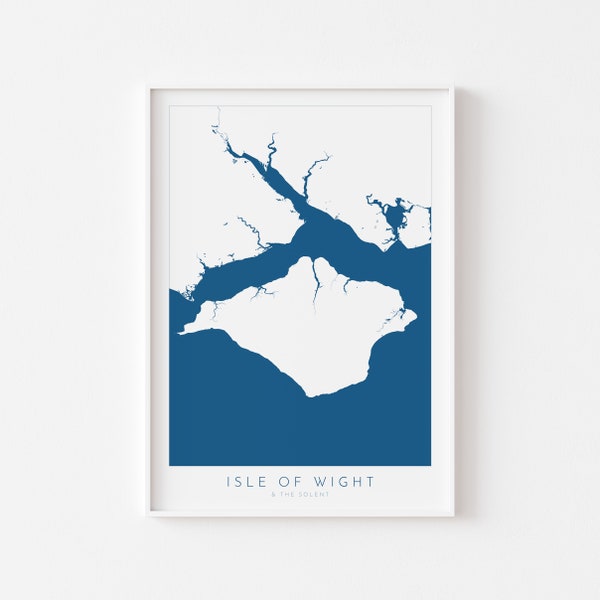 Isle of Wight Print Etsy UK