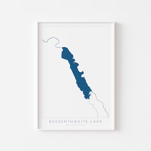 Bassenthwaite Lake Druck, Lakegelegt, Nationalpark Karte, Reiseposter, Karte Kunst, Cubria, die Seen
