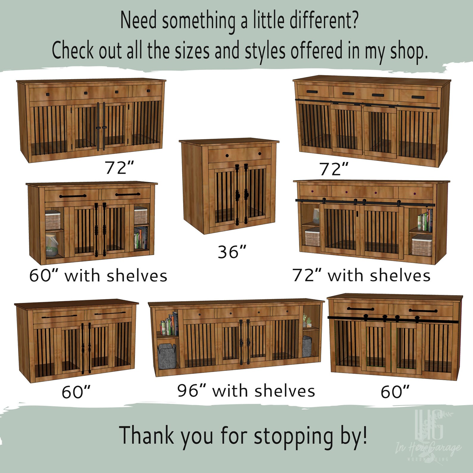 Dog Kennel Furniture Plans 72 DIY Build Plans for Single or Etsy