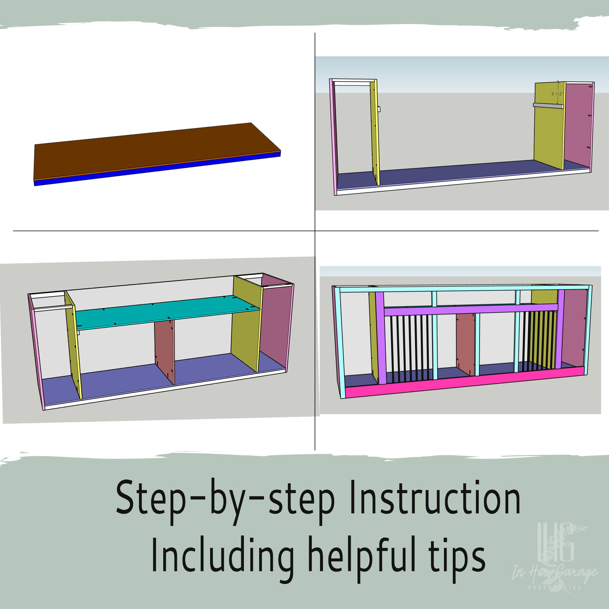 Dog Crate Furniture Plans- Dog Kennel Furniture Plans - Dog Crate ... - Dog Crate Rattan Mixture Chambers Plans