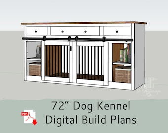 double wide pet crate