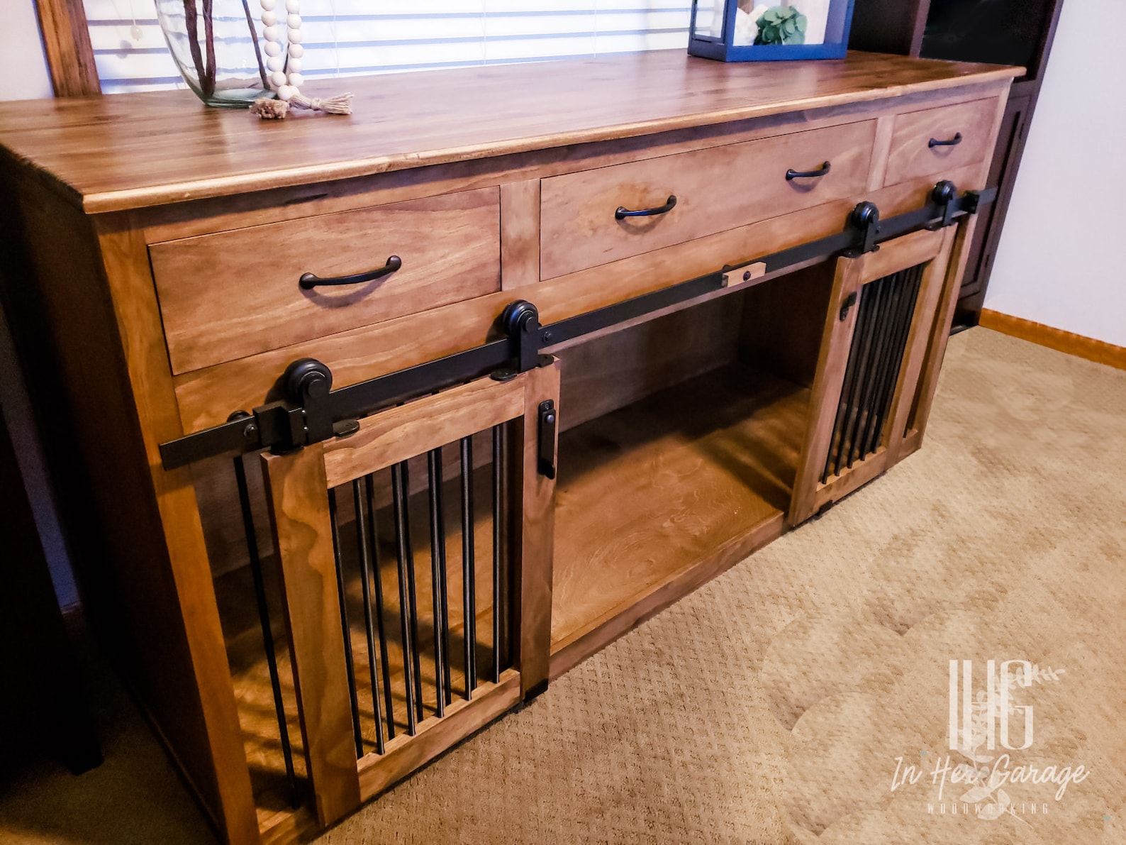 Digital Plans for Wooden Dog Kennel DIY Dog Kennel Furniture Etsy