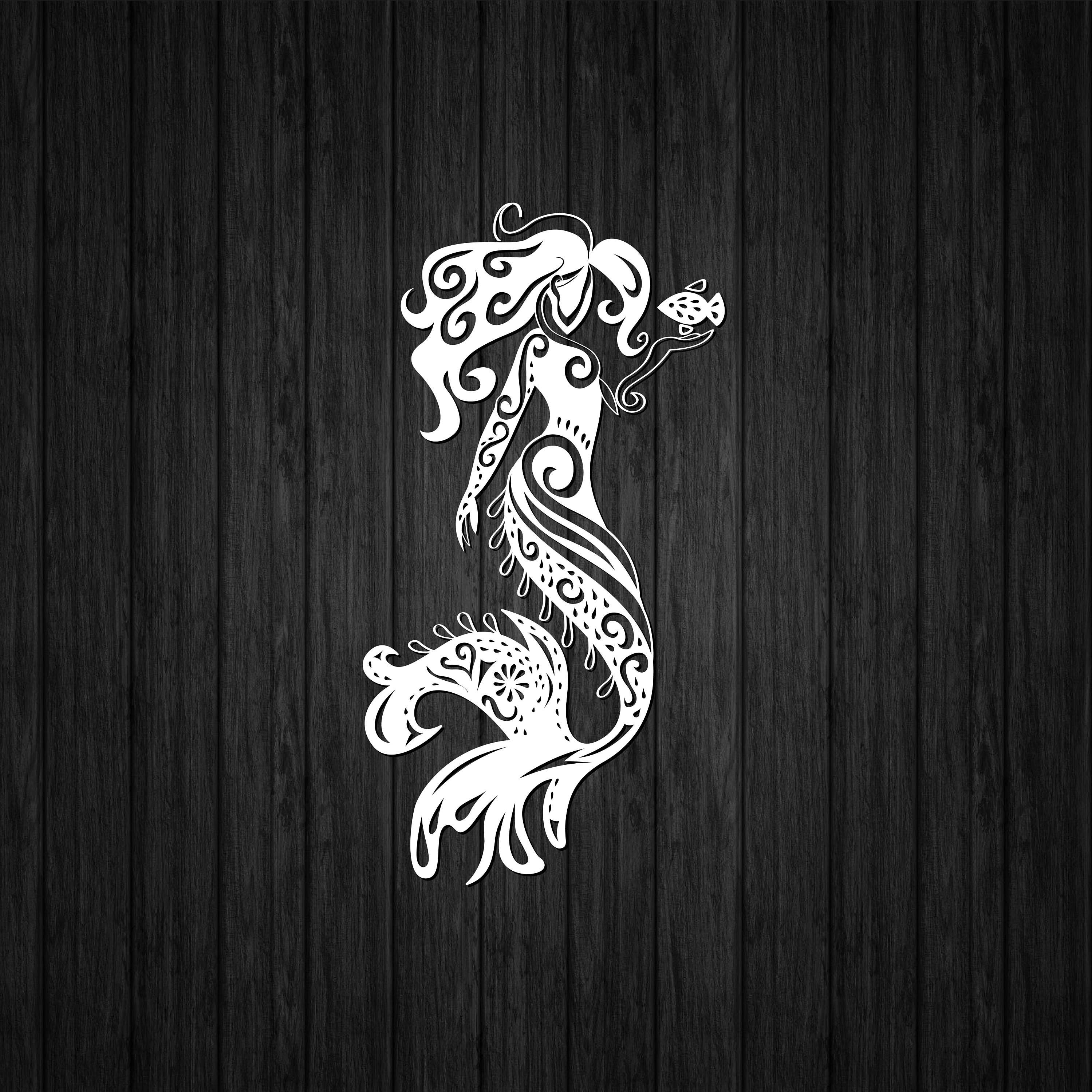 Free Free 250 Mermaid Svg Mandala SVG PNG EPS DXF File