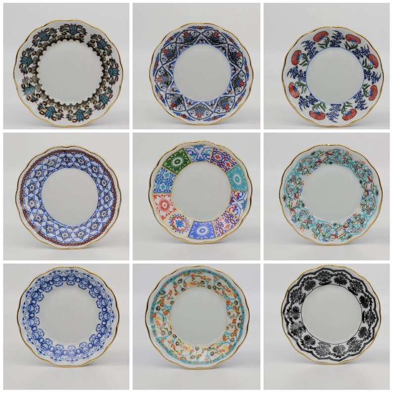 Cup Saucer Plate Plate for Cups Sauce Dish Small Saucers Etsy