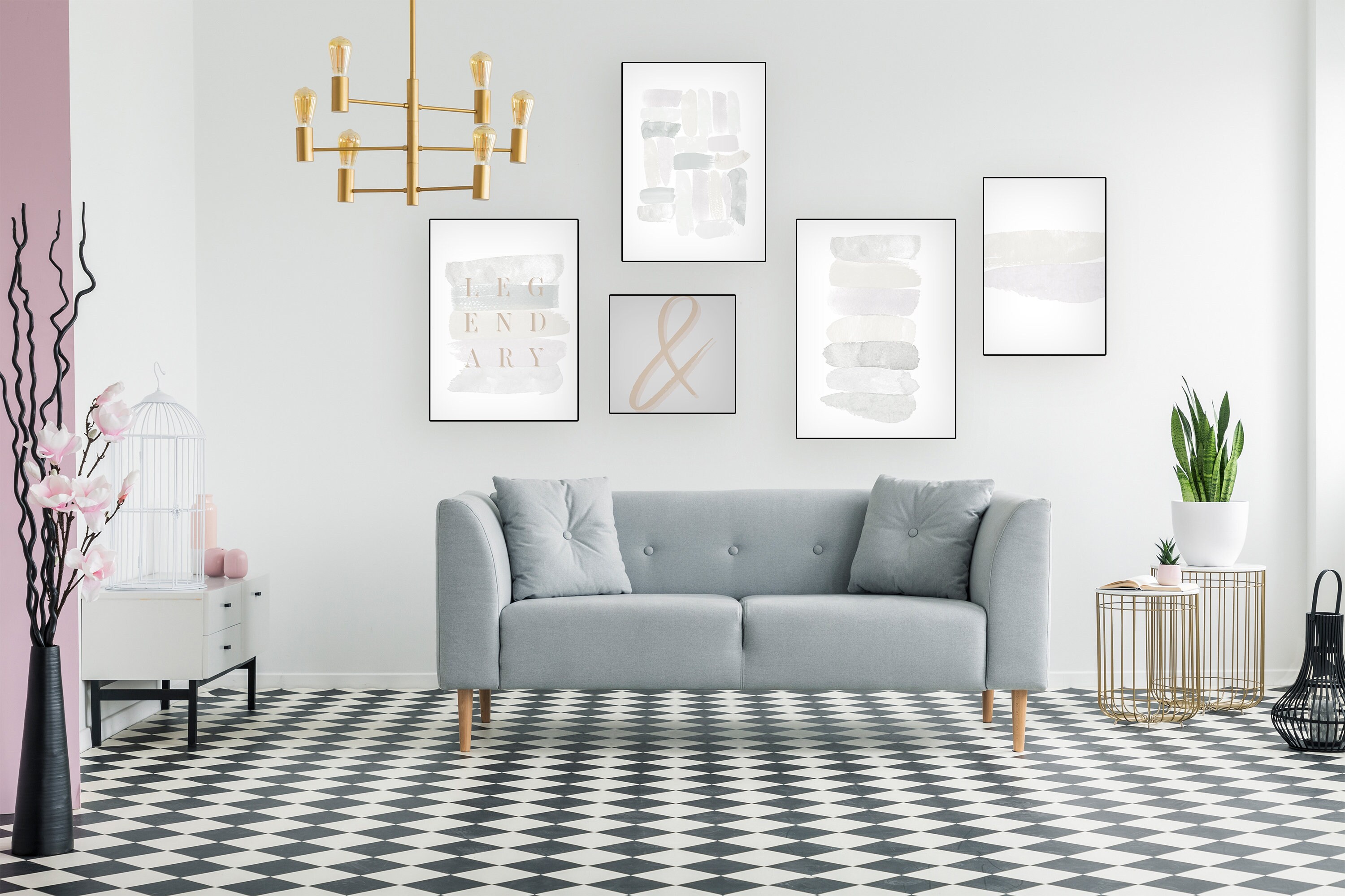 Printable Wall Art Grey Bedroom Wall Art Neutral Wall Art Etsy