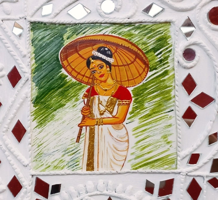 Decordial Lippan Art Materials Kit With Tea Coasters Diy Kit (4Pcs Lippan  Art Board, Lippan Art Mirror, Lippan Art Painting Brush And Acrylic Colour  Set Of Six, Multicolor : : Home 