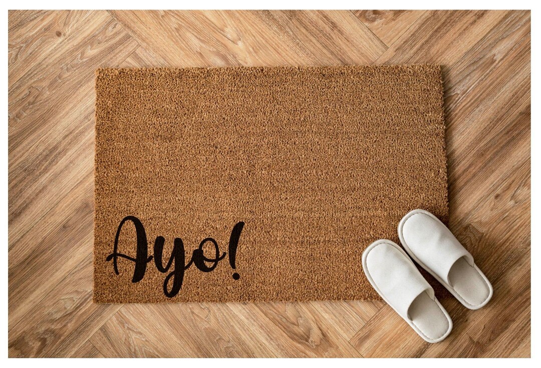 Ayo Filipino Themed Door Mat bisaya Etsy