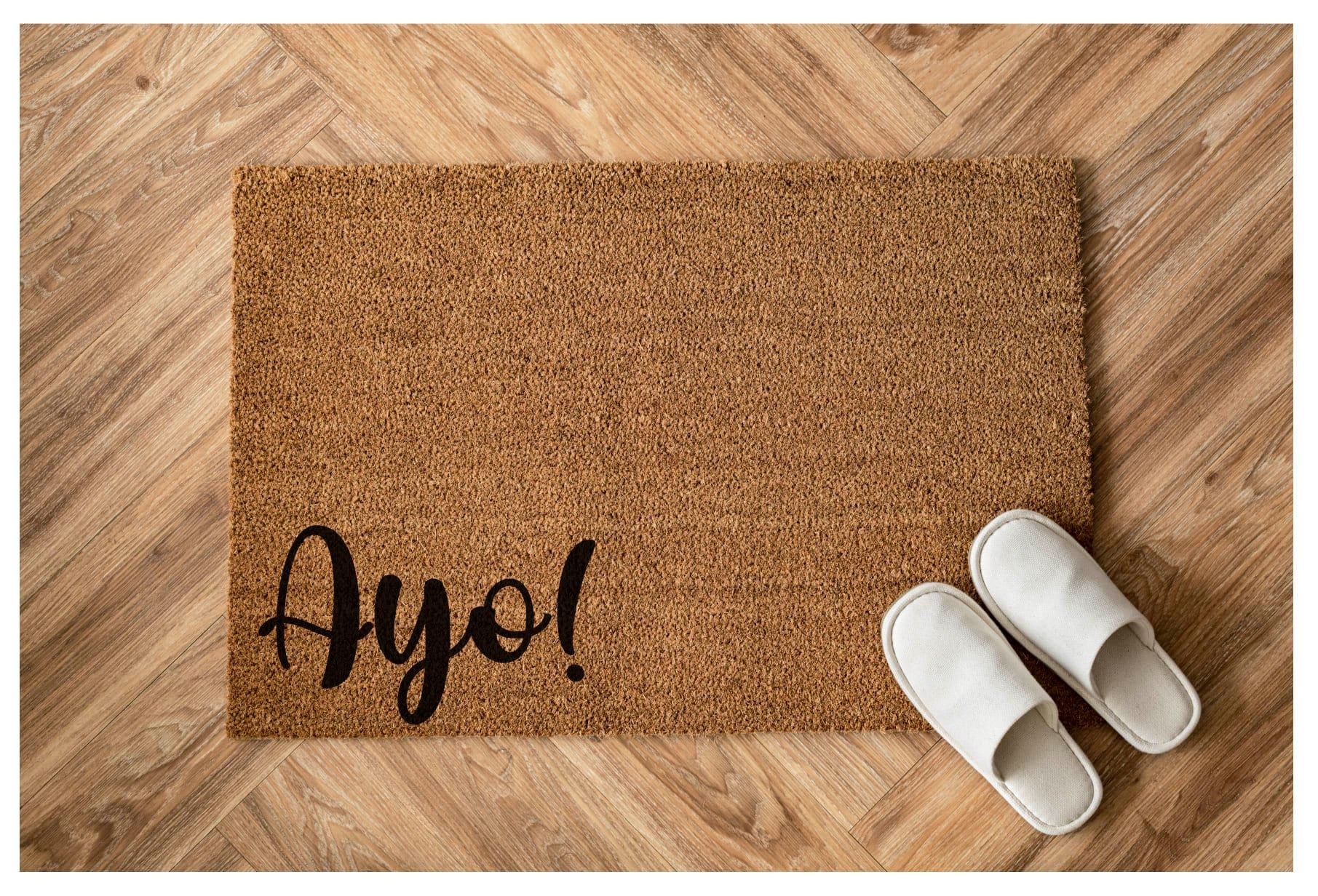 Ayo Filipino Themed Door Mat bisaya Etsy