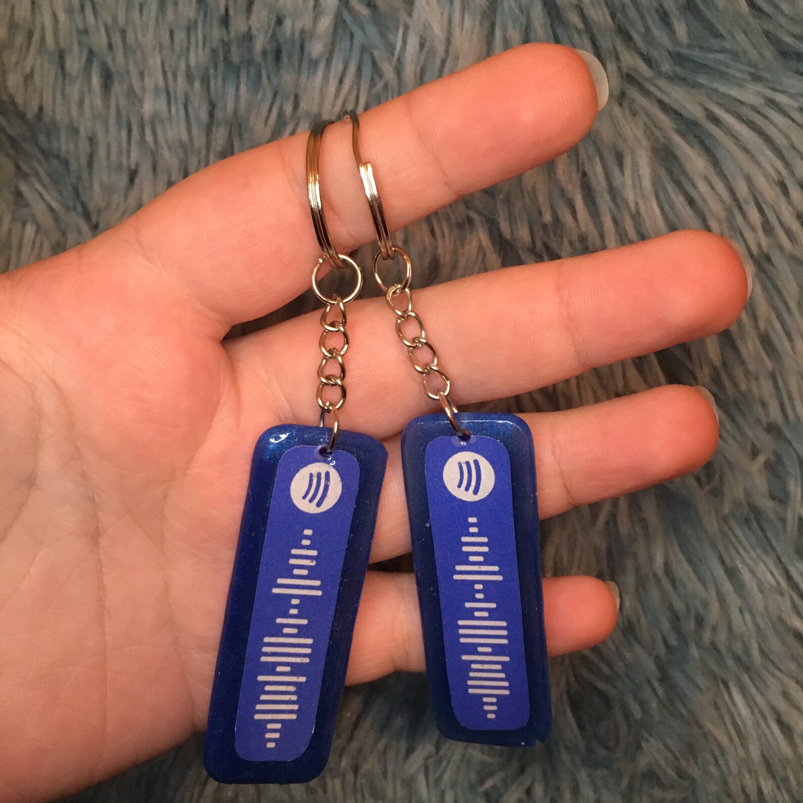 Spotify Keychain Spotify Tag Spotify Keychain Etsy