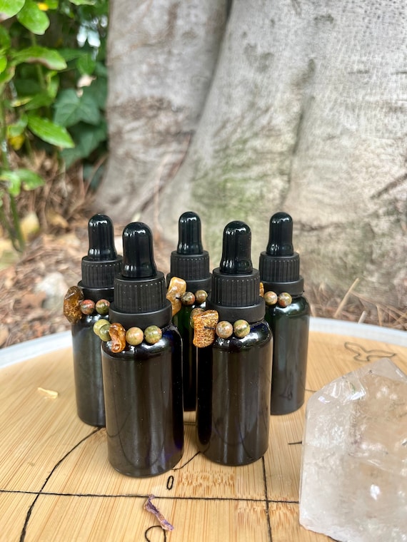Saint John ritual oil - channeled oil for Litha Summer solstice oil for celebrations rituals and spells