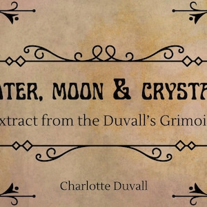Moon and Crystals compendium (English and Italian pdf)